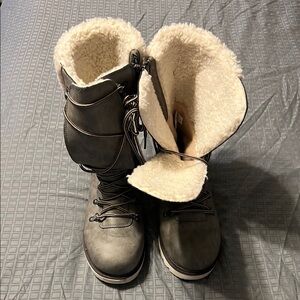 Cozy Winter & Rain Boots - Gray